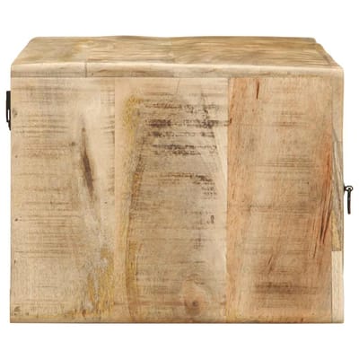 vidaXL - Tv-wandmeubel - 100x32x25 - cm - massief - hout - ruw - mangohout