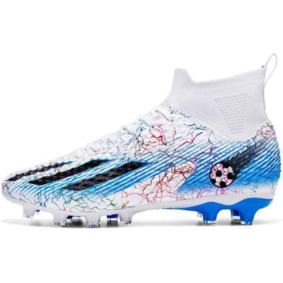 Nieuwe voetbalschoenen heren- en dames hoge noppen gebroken noppen student jongens training wedstrijd 34