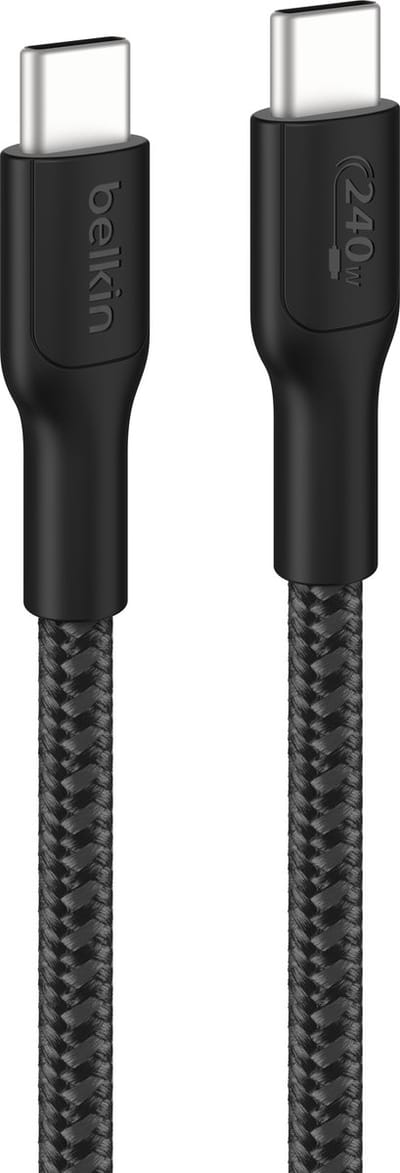 Belkin BOOST↑CHARGE Pro - USB-C naar USB-C Kabel - 3 Meter - 240W - Zwart
