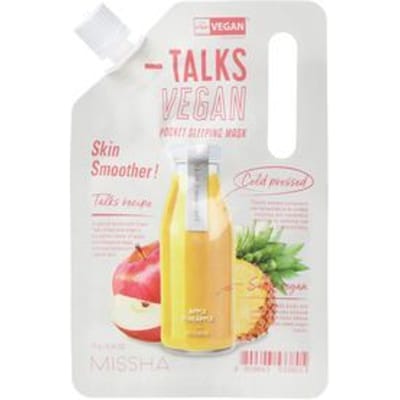 MISSHA - Talks Vegan Squeeze Pocket Sleeping Pack - 3 Types Skin Smoother