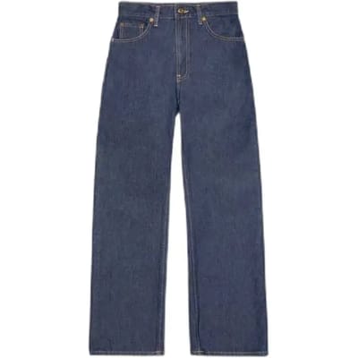 Dames Loose Jeans Nudie Jeans Clean Eileen Classic Blue