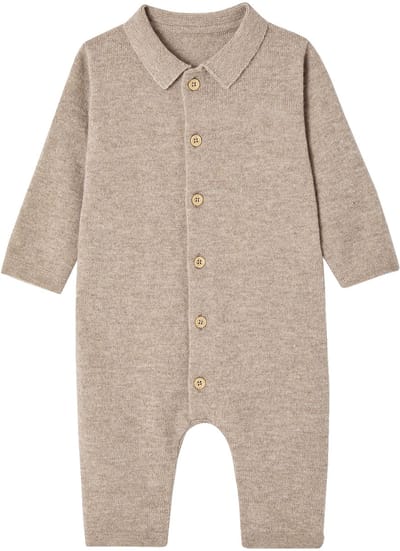 Envie de fraise Set van wol en kasjmier + babyslofjes ENVIE DE FRAISE