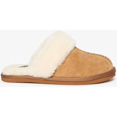 Superdry Suède Mule Pantoffels Bruin Grootte: 7-8
