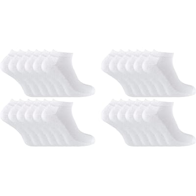Sock Snob - Unisex 24 paar bamboe katoenen sportsokken