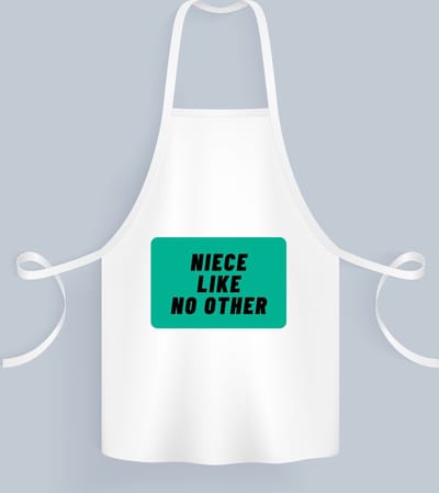 Akyol - niece like no other Keukenschort - Nicht - geweldige nicht - niemand anders - verjaardag - cadeau - kado - bedankje - geschenk - 82 bij 71 cm