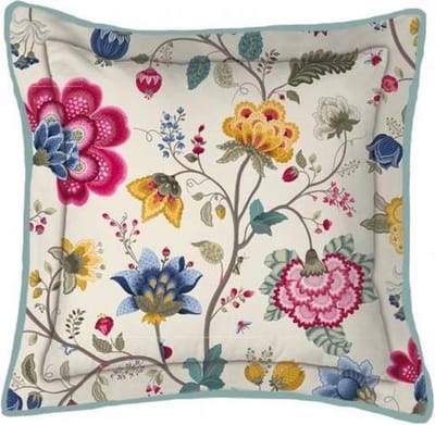Pip Studio Floral Fantasy Kussen - Ecru 45x45