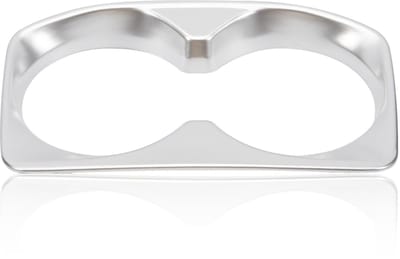Cosensi - Interieurdecoratieve rand - Auto accessoires - Eenvoudig te installeren - Zilver - Duurzaam materiaal - Geschikt voor 3008 GT / 5008 2017...
