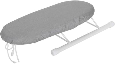 Dailygoods- Strijkplank Opvouwbaar - Mini Strijktafel - Antislip Ondersteuning - Afneembare Hoes - Draagbaar voor Thuis/Reis - Stabiele Constructie