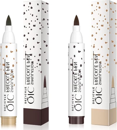 Sproeten Pen - Natuurlijke Make-up Stamper voor Waterdichte en Duurzame Sproetencreatie