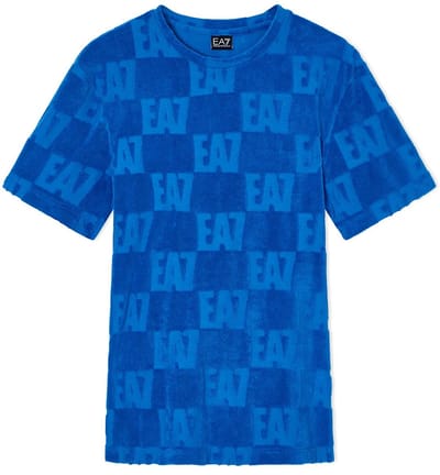 Ea7 Emporio Armani 7m000508_af21254 T-shirt Met Korte Mouwen Blauw XS Man