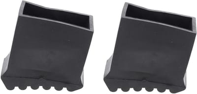 Laddervoet Beschermers - Ladderhoezen Antislip - Vloer Beschermen - Dikke Rubberen Constructie - 7.50X6.70X3.70CM - Zwart