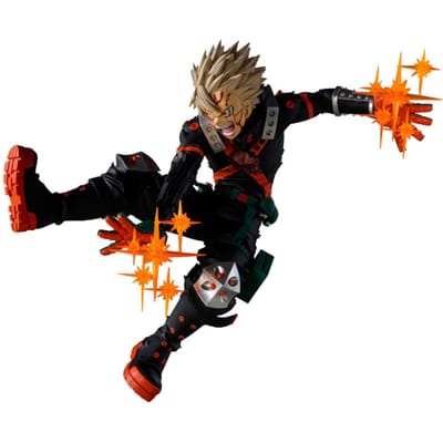 Nieuwe Originele BANPRESTO My Hero Academia Anime Figuur Bakugou Katsuki 18cm Actiefiguren Anime Karakter Perfect Cadeau Collectie Serie black