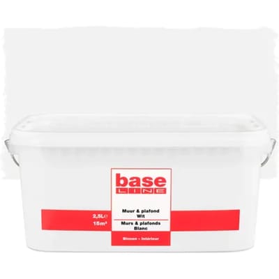 Baseline Muur & Plafond Muurverf - Mat - Wit - 2,5l