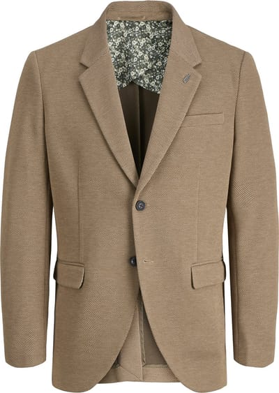 JACK&JONES - JPRMARTIN LEEDS JERSEY BLAZER HR02 SN - Heren - Colberts