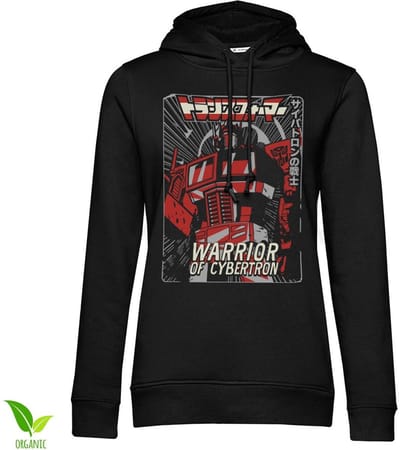 Transformers Warrior Of Cybertr -meisjes-dameshoodie, zwarton