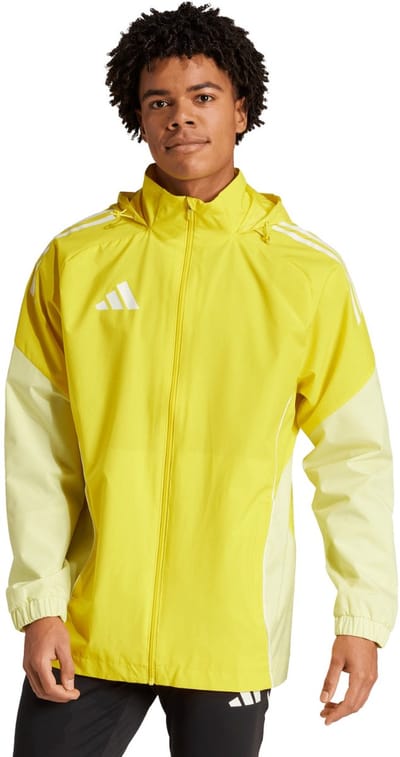 adidas Jas Heren Tiro 25 Competition All Weather Geel - Maat XL
