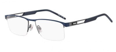 Hugo HG 1389 Dark ruthenium blue 56/17/145 MAN Brilmonturen