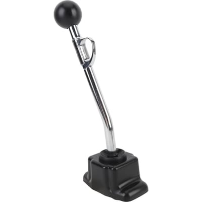 Levier de vitesse à gâchette style bouton 13,5 pouces 00 4450 0 Changement stable Métal Installation facile Levier de vitesse à gâchette black