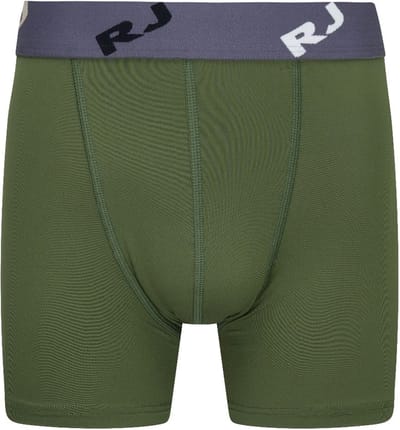 RJ Pure Color Heren Boxershort Donkergroen L