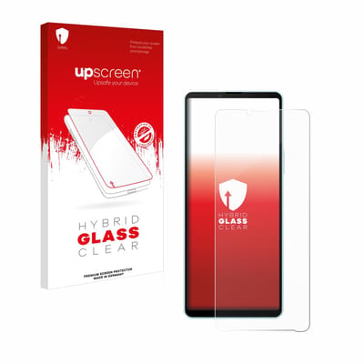 upscreen - Screenprotector voor Sony Xperia 10 VI - Folie Beschermfolie Beschermglas transparant