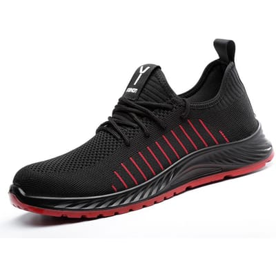 Anti-steek Veiligheidsschoenen Heren Stalen Neus Schoenen Puncture Proof Ademende Werkveiligheidslaarzen Man Constructiewerkschoenen Heren Sneakers 39
