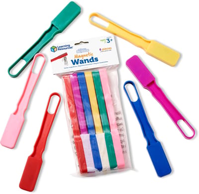 Learning Resources Magneet sticks, set van 6 st. - 3+