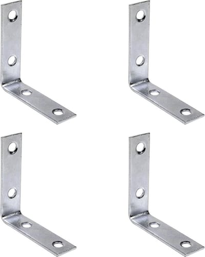 TQ4U stoelhoek | 70 x 70 x 20 mm | verzinkt | 4 stuks