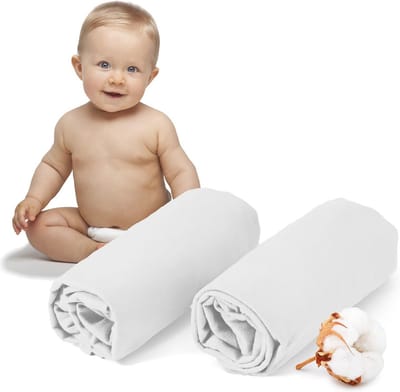 Hoeslaken 60x120 / 70x140 voor kinderbed - OEKO TEX gecertificeerd jersey katoen