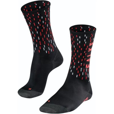 FALKE BC anti-blaar functioneel materiaal fietssokken unisex zwart - maat 37-38