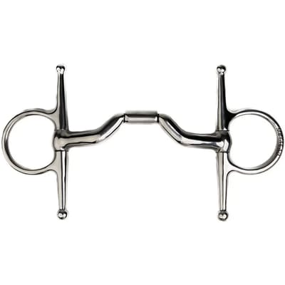 Naaldbit voor gebogen paarden Metalab Elite