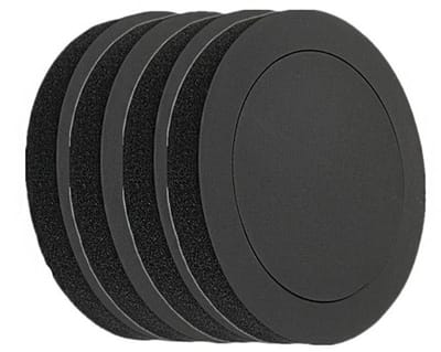 Dailygoods - 4-pack Zelfklevende Schuimluidspreker Versterkersysteem - Geluiddicht en Universeel - 6- en 6.5-inch Luidsprekers - Ideaal voor Auto en T...