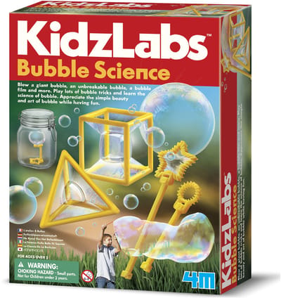 4M Wetenschap En Spel - Leer Alles Over Zeepbellen Maken - Hobbypakket - KidzLabs - 5 Jaar