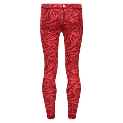 Regatta Kinder/Kids Barlia Zebra print winterlegging (Mineraal Rood)