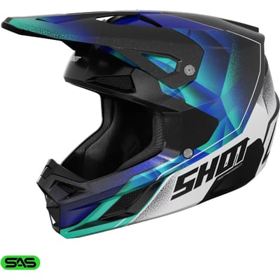 Shot Speed Olymp Motorcross helm voor jongeren -