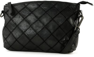 Bear Design Louise Leren Schoudertas - Crossbodytas - Zwart