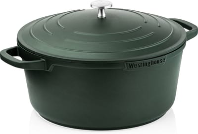 Westinghouse Performance Braadpan – Ø24 cm – Inductie Pan – Inclusief Deksel – Groen