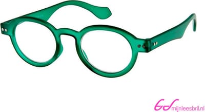 Leesbril INY Doktor G12100 groen/transparant +1.00