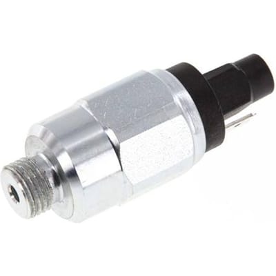 50 tot 200bar NC Staal Drukschakelaar G1/4'' 42VAC Platte Stekker - PSL-E-U-50-200-C-FP
