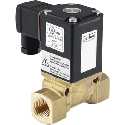 Magneetventiel G2'' NC Messing NBR 0-12bar/174psi 24VDC Vacuüm Anti-Waterslag Zuurstof Vet/Olie Vrij 0290 214575
