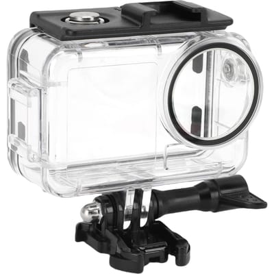 Boîtier de plongée adapté pour DJI Action 5 Pro 4 3 Caméra d'action 131ft Boîtier de plongée Coque Caméra Sous-marine gray