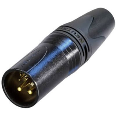Neutrik NC10MXX-14-B XLR-connector Stekker, recht Aantal polen: 10 Zwart 1 stuk(s)