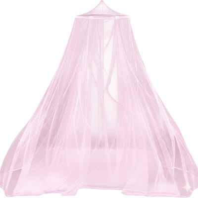 AHD® Klamboe - Klamboe 2 Persoons - Klamboe 1 Persoons - Klamboe Baby - Klamboes - Roze - 600cm x 250cm x 1050cm