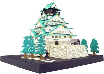 Nano Osaka Kasteel Houten Puzzel Deluxe Editie