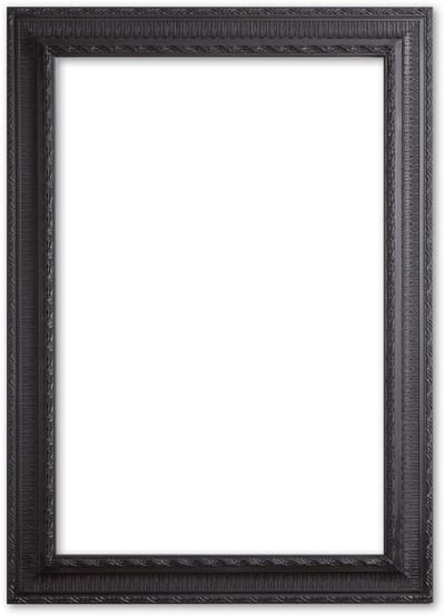 Barok Lijst 60x70 cm Zwart - Dakota