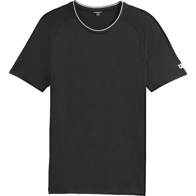 Wilson Team Seamless Crew T-shirt Met Korte Mouwen Zwart M Man