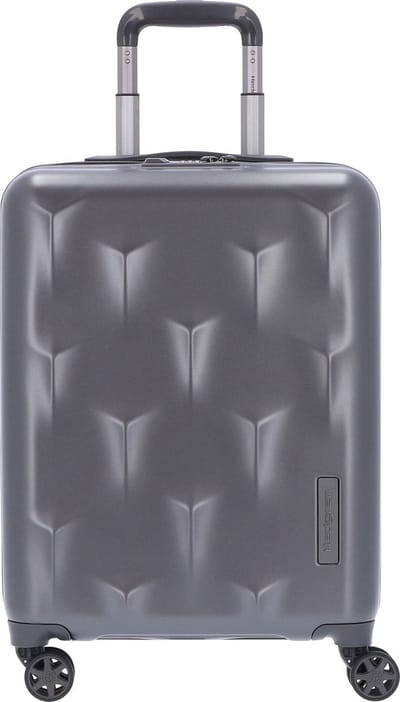 Hedgren Trolley Edge Carve XS Spinner XS Charcoal Grijs 48cm