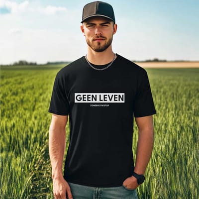 AGRIFANS® Geen Leven Zonder Stikstof - Heren T-shirt - S