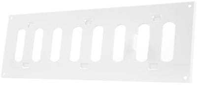 Rechthoekig Ventilatierooster 300 x 100 mm - Metalen Afvoerluchtrooster voor Verwarming en Koeling