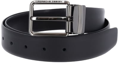 PORSCHE DESIGN Leren riem Raso - Zeus Business Belt Reversible 3,5 W85 Black - Black zwart