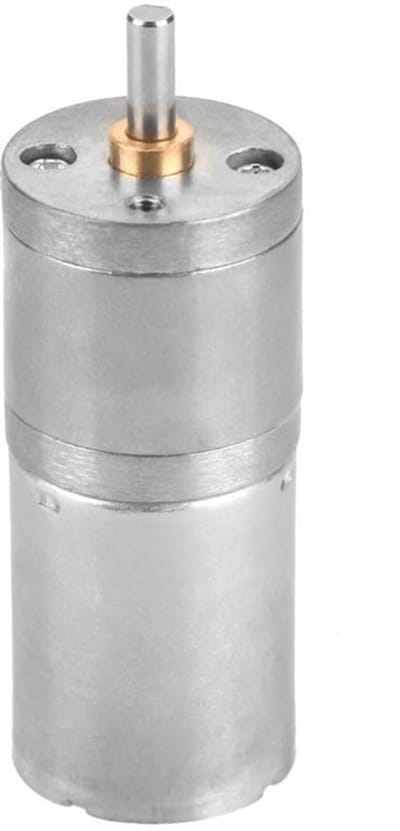 Shopcentral Gear Motor - 25mm DC Motor - Low Speed - 12V - Elektronische Slot Motor - 60 RPM - Geschikt voor Diverse Toepassingen